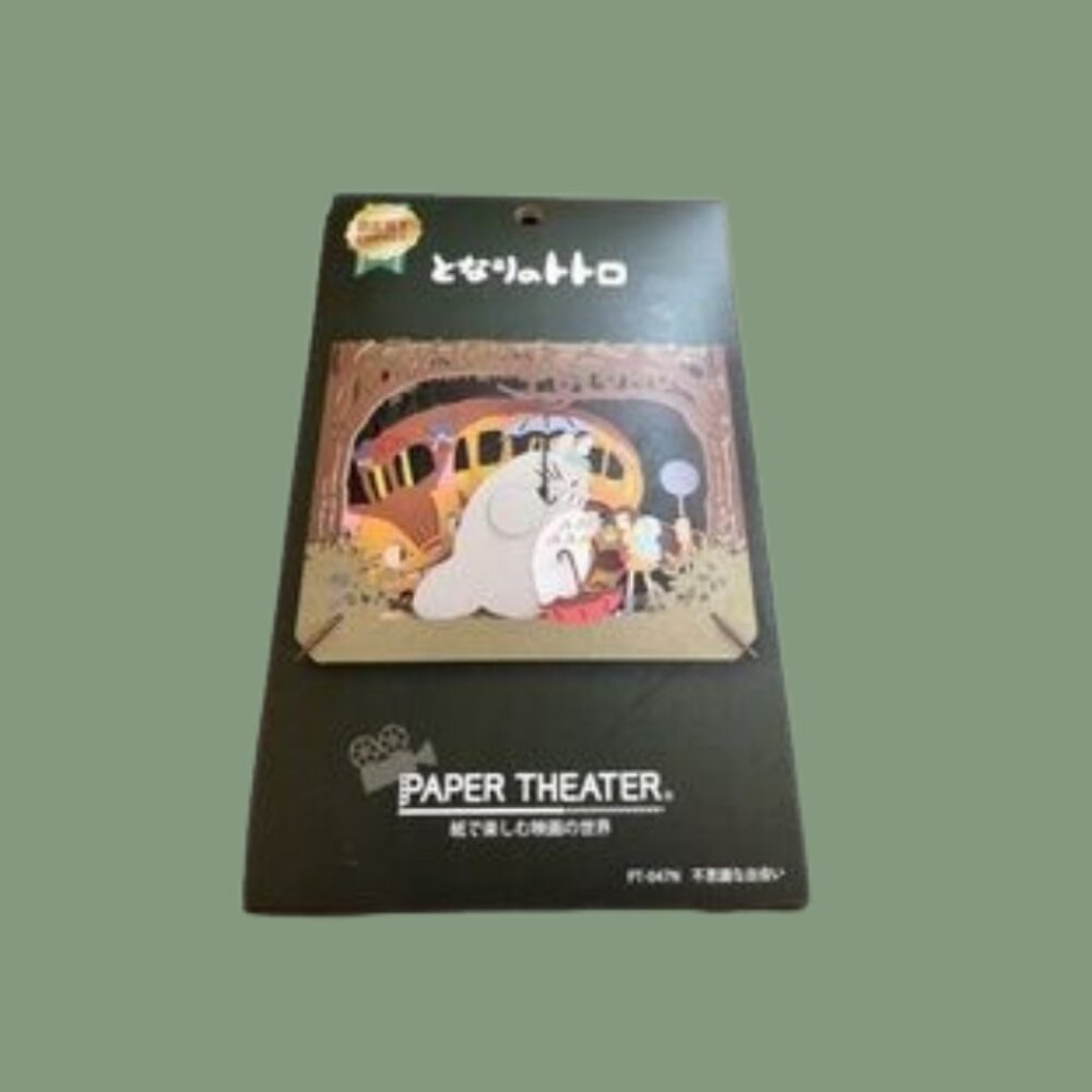 totoro ghibli paper craft